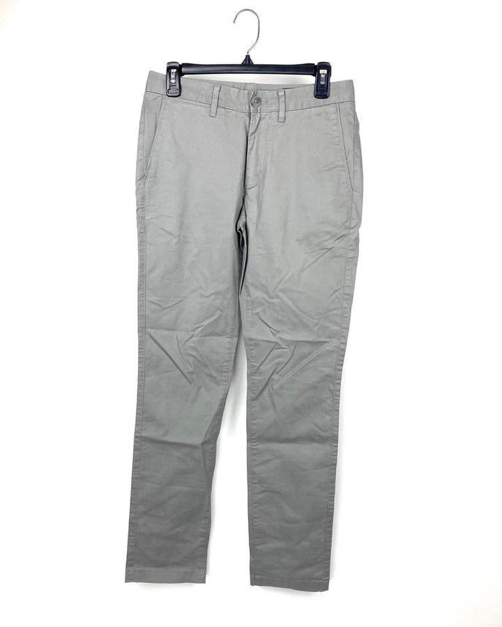 MENS Light Grey Khaki Pants - 28/32