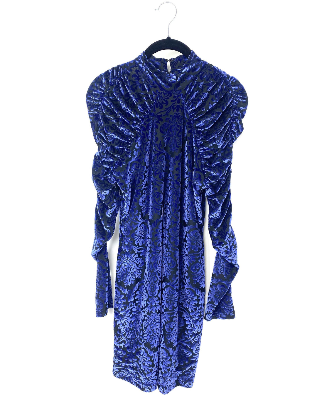 Amanda Uprichard Velvet Paisley Dress - Small - The Fashion Foundation - {{ discount designer}}