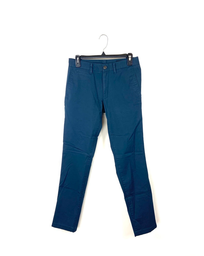 MENS Navy Blue Trousers- 28/32