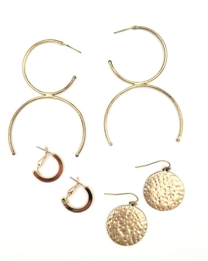 Earrings Mystery Pack - Gold, Silver or Colorful