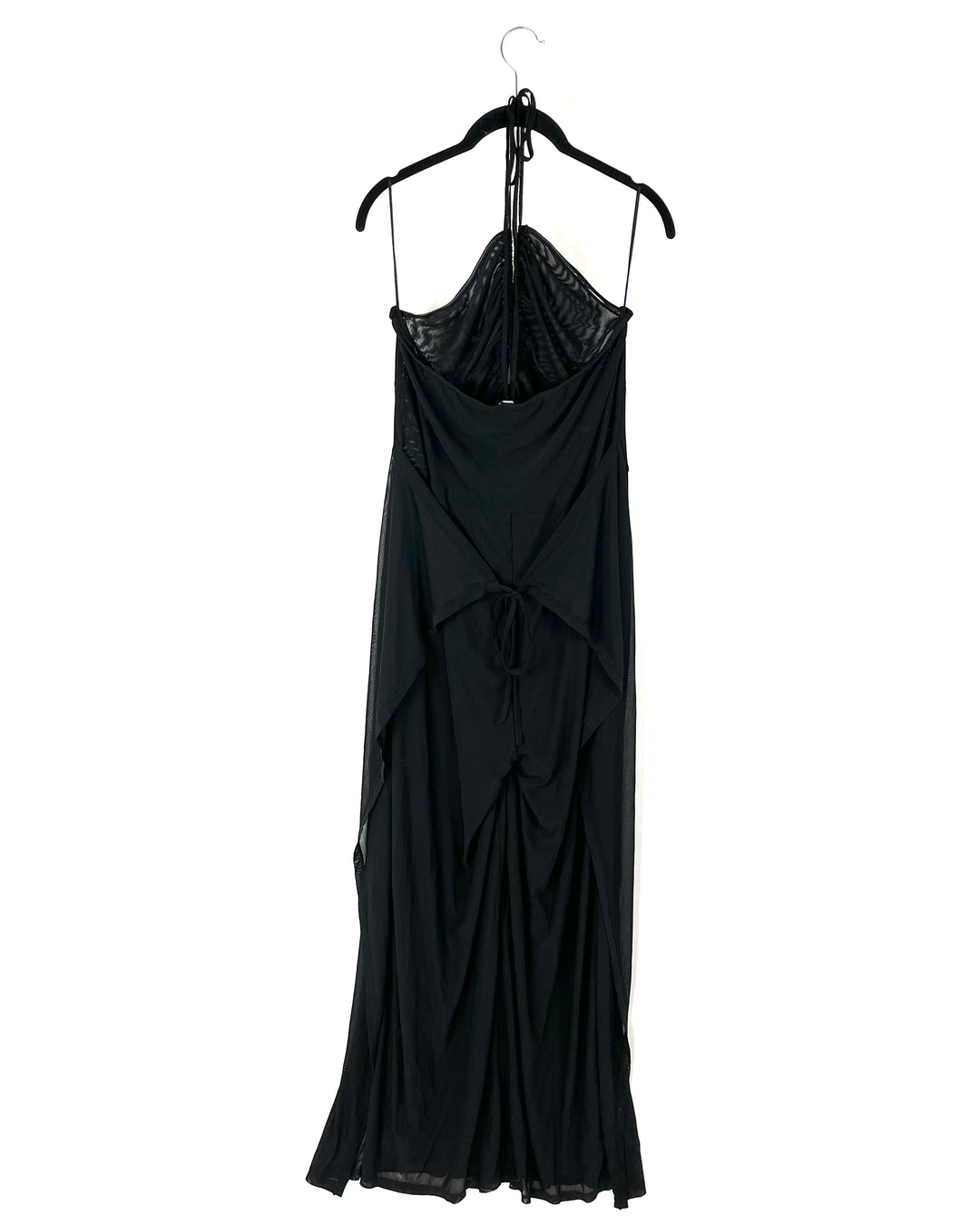 Black Halter Jumpsuit - Size 18/20 and 26/28