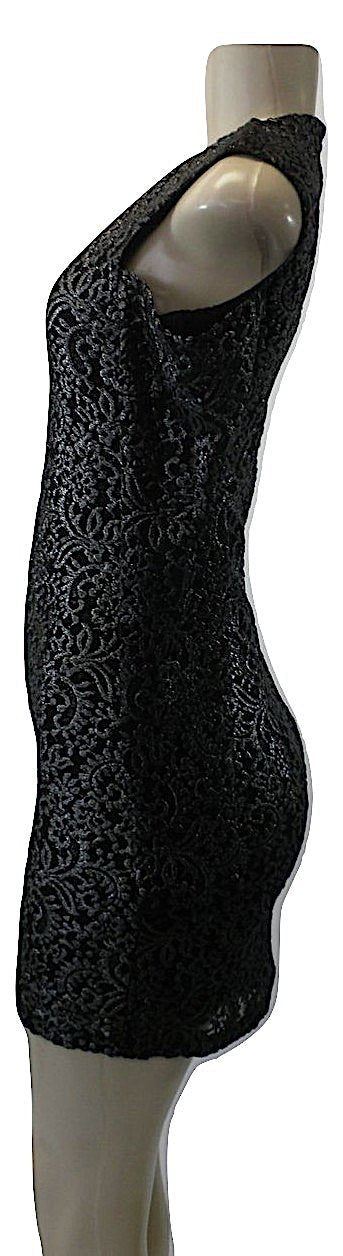 Aqua Gunmetal Cutout Shoulder Dress - Size Small - New With Tags - The Fashion Foundation