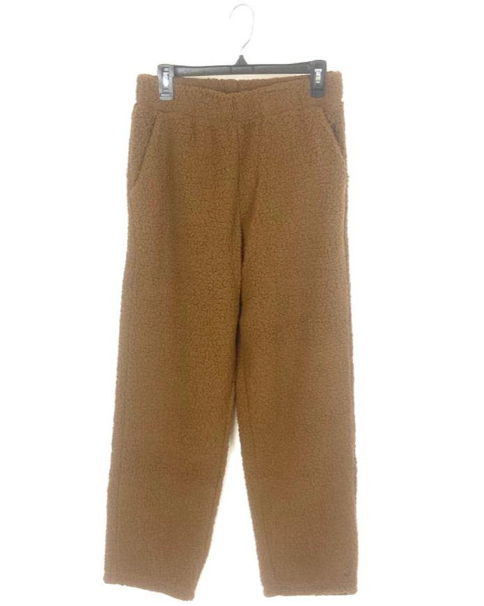 Brown Plush Pants - Small