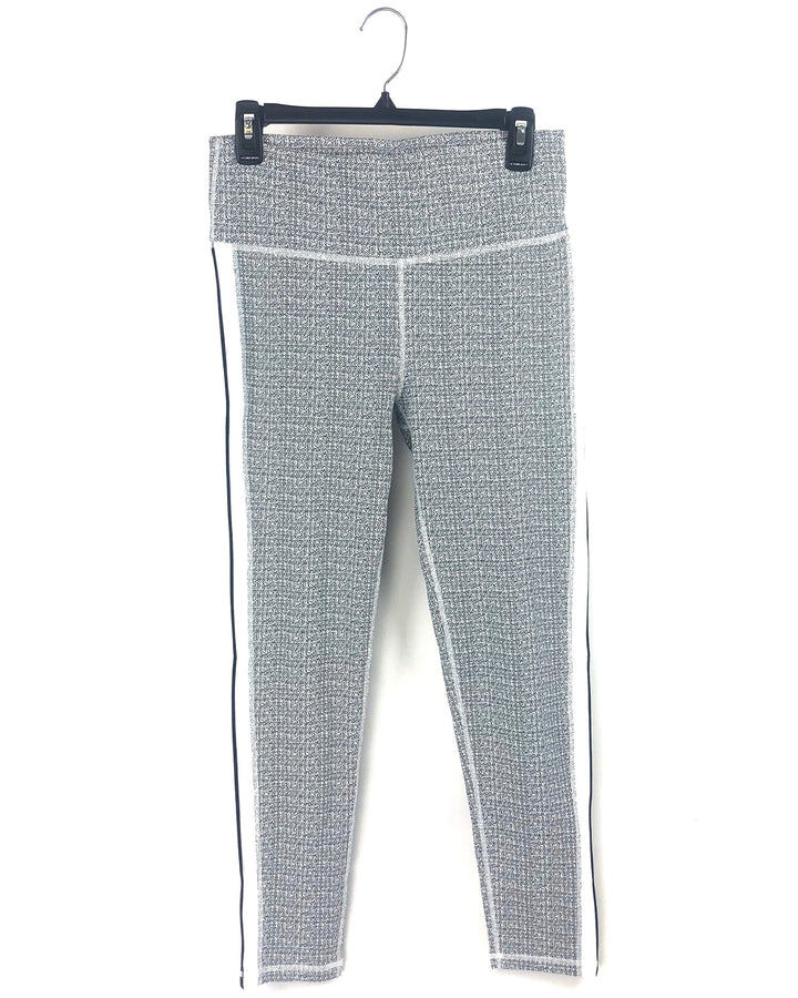 Black and White Leggings - Large