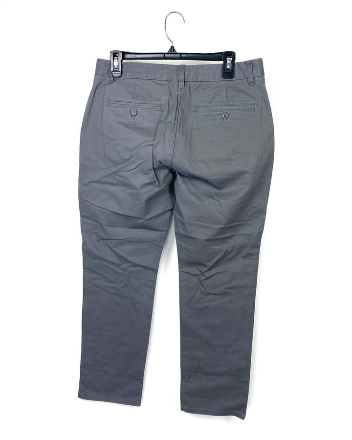 MENS Grey Khakis Pants - 28/28