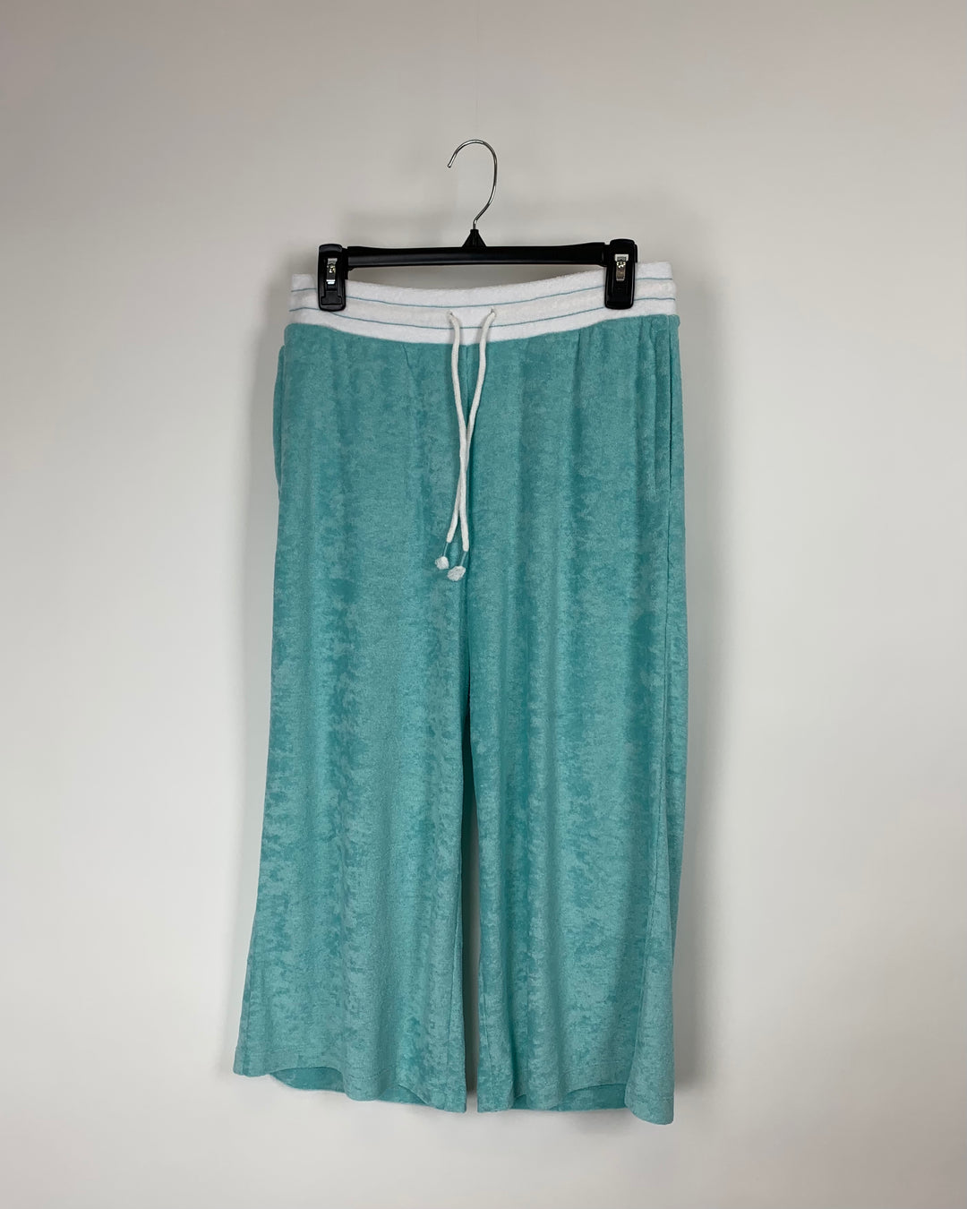 Cropped Terry Cloth Pants - Small And 1X