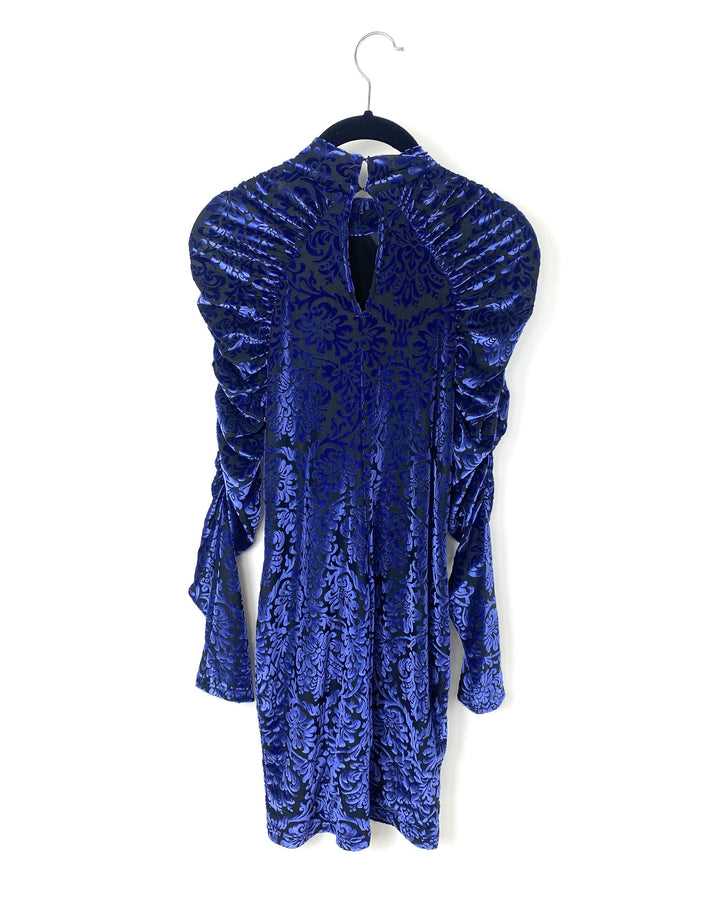 Amanda Uprichard Velvet Paisley Dress - Small - The Fashion Foundation - {{ discount designer}}