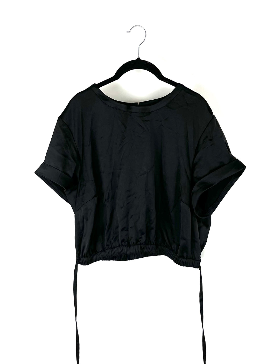 Black Crop Top - 0X, 2X, 4X