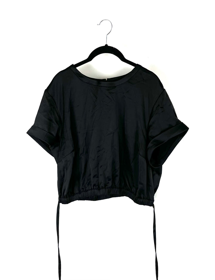 Black Crop Top - 0X, 2X, 4X