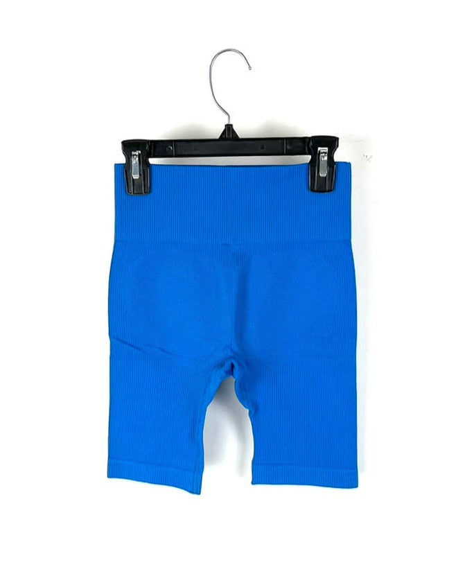 Blue Biker Shorts - Extra Small, Small and Medium