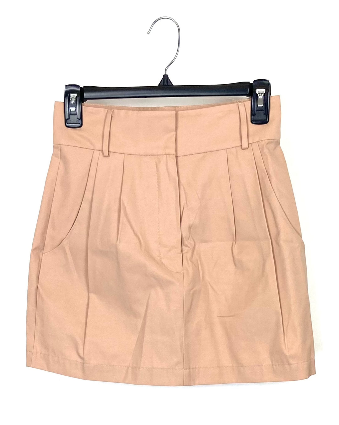 Structured Beige Skirt - Size 4-6
