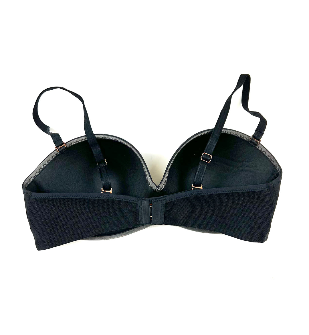 Black Strapless Bra - 34B And 34C