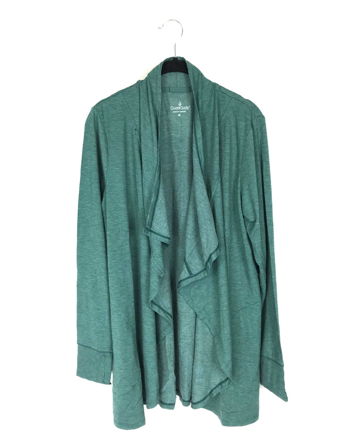 Dark Green Long Sleeve Cardigan - Size 2/4 and 6/8