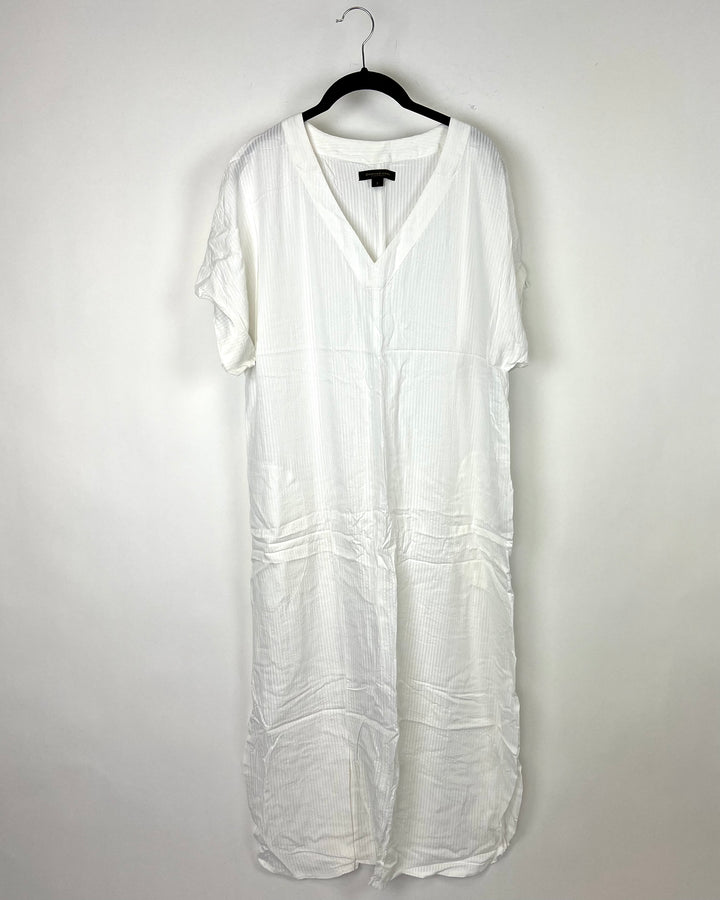 White Loungewear Dress - Small