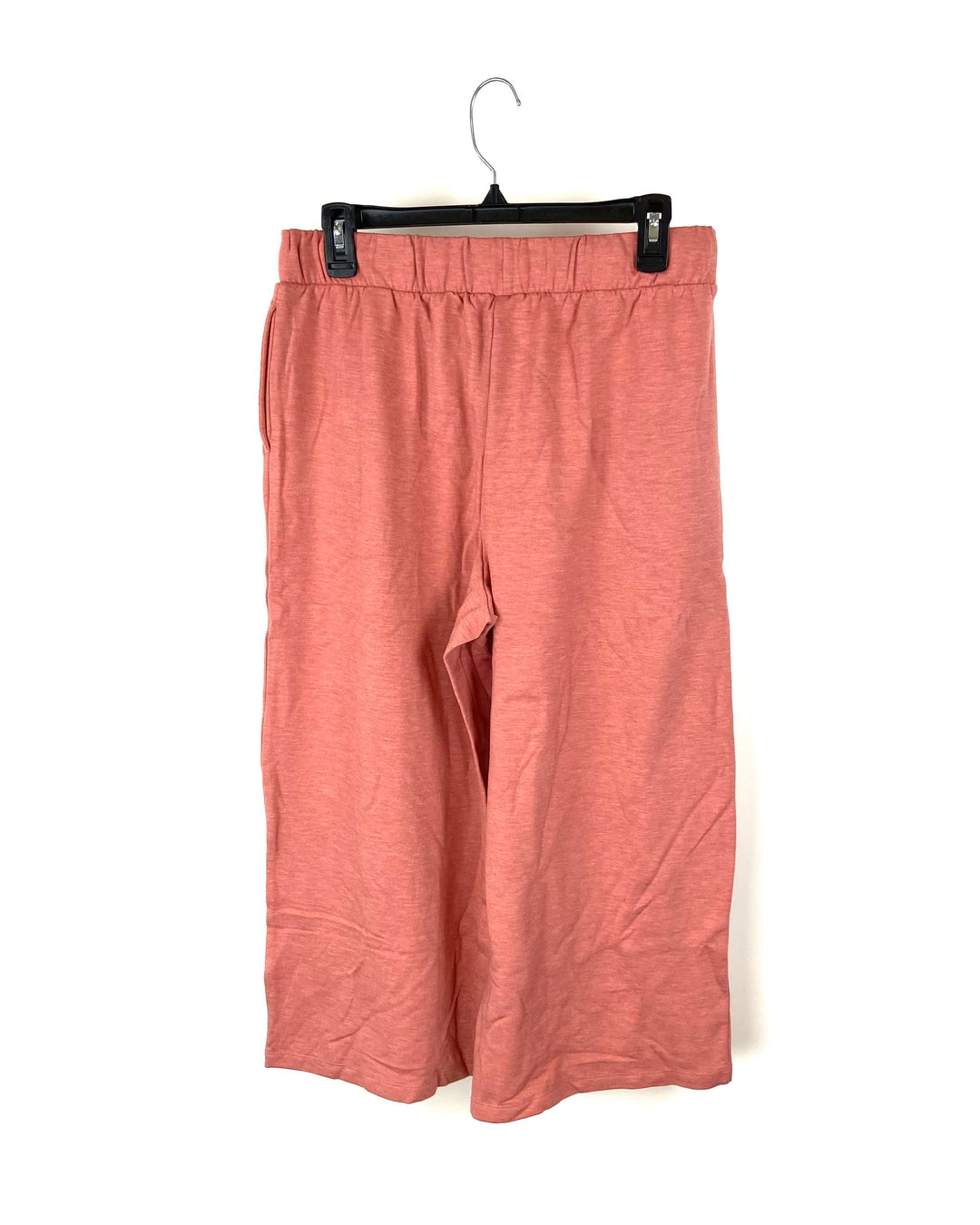Pink Cropped Sweat Pants - Small/Medium