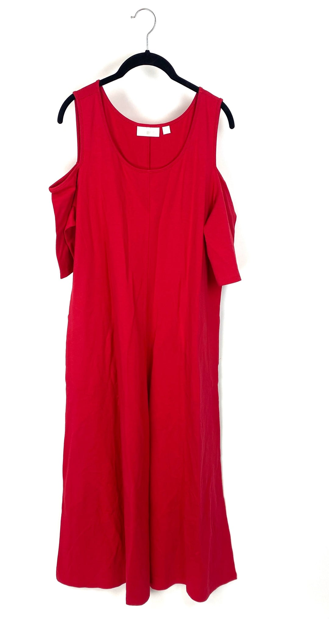 Red Cutout Shoulder Dress - Large/Extra Large