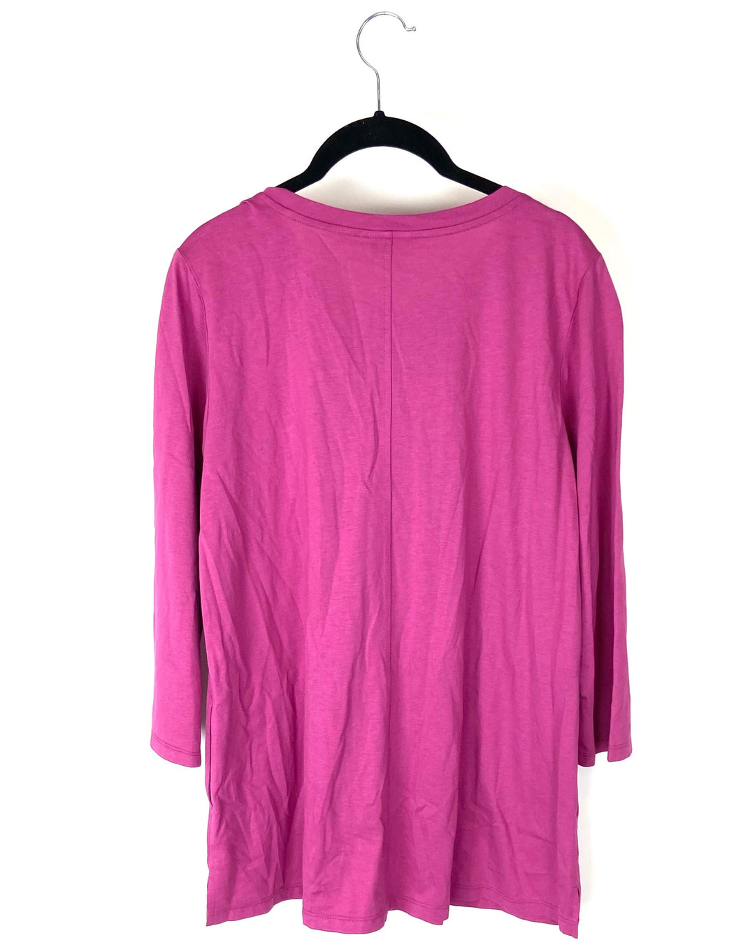 Pink Long Sleeve Button Up - Size 6-8