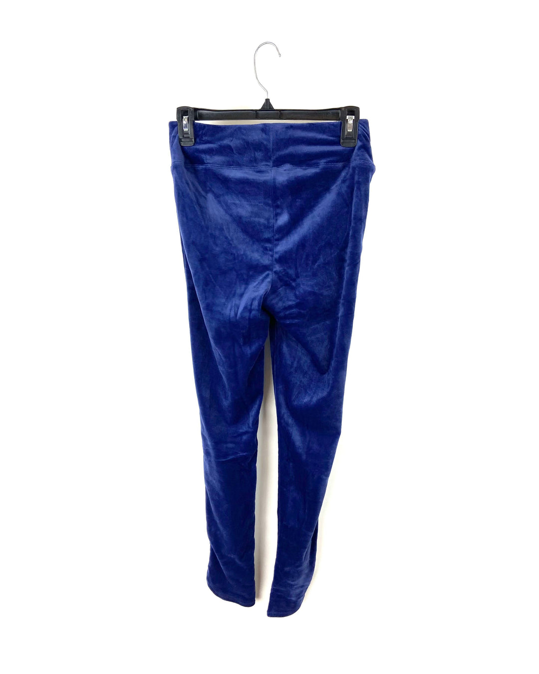 Blue Fleece Leggings - Small