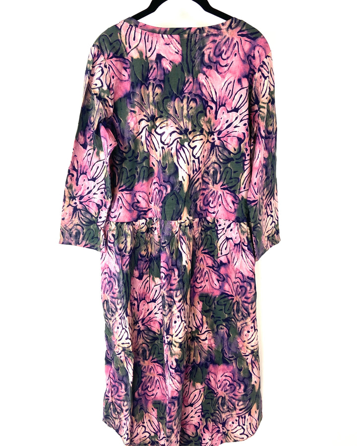 Floral Printed Dress - Size 6/8