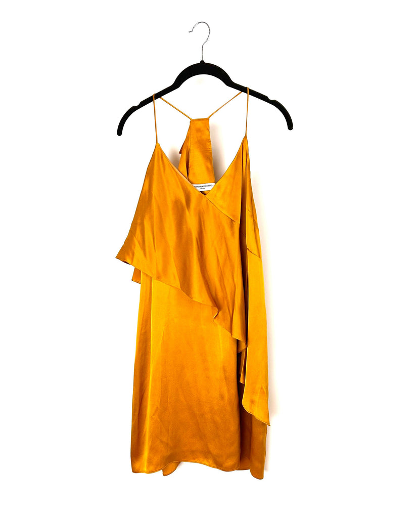 amanda uprichard yellow dress Mustard Yellow Dress