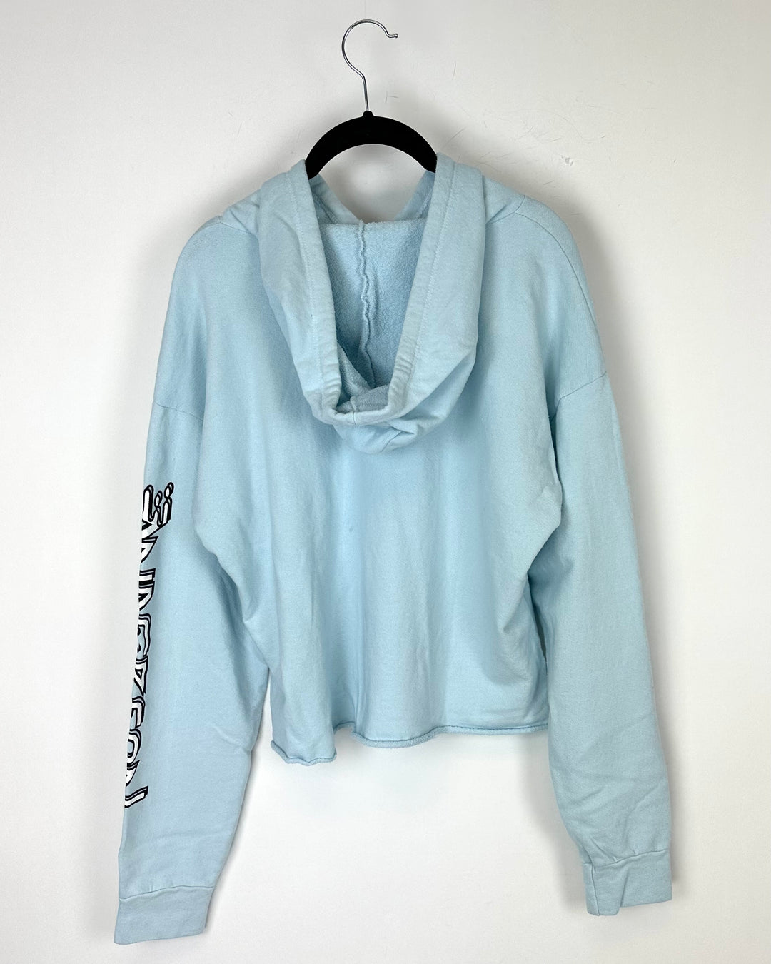 Light Blue Hoodie - Extra Small, Small And Medium