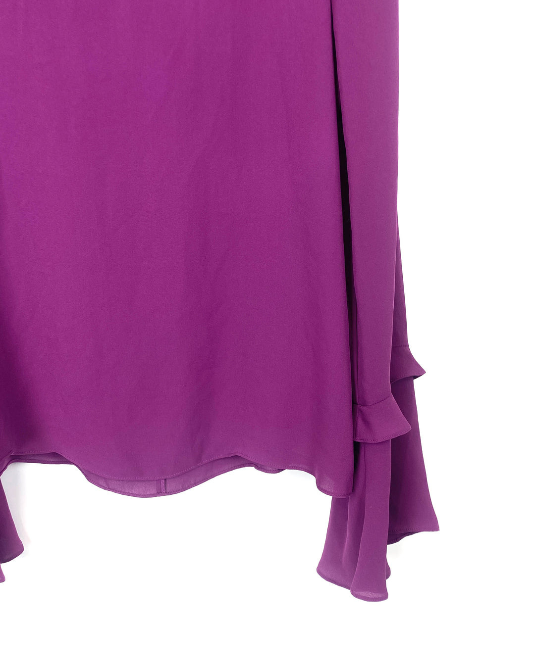 Purple Long Sleeve Blouse - Extra Small