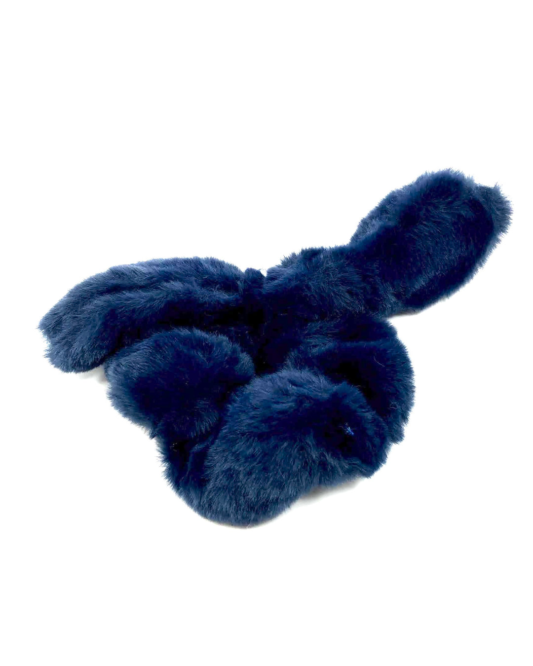 Dark Navy Bunny Ears Scrunchie