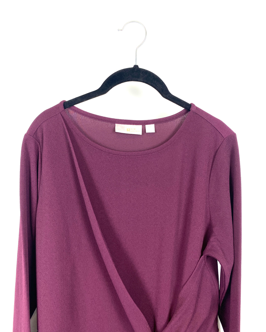 Purple Wrap Top - Medium/Large