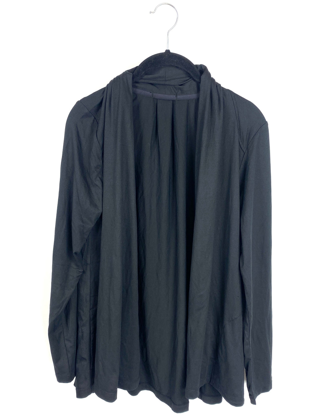 Black Long Sleeve Cardigan - Size 6-8