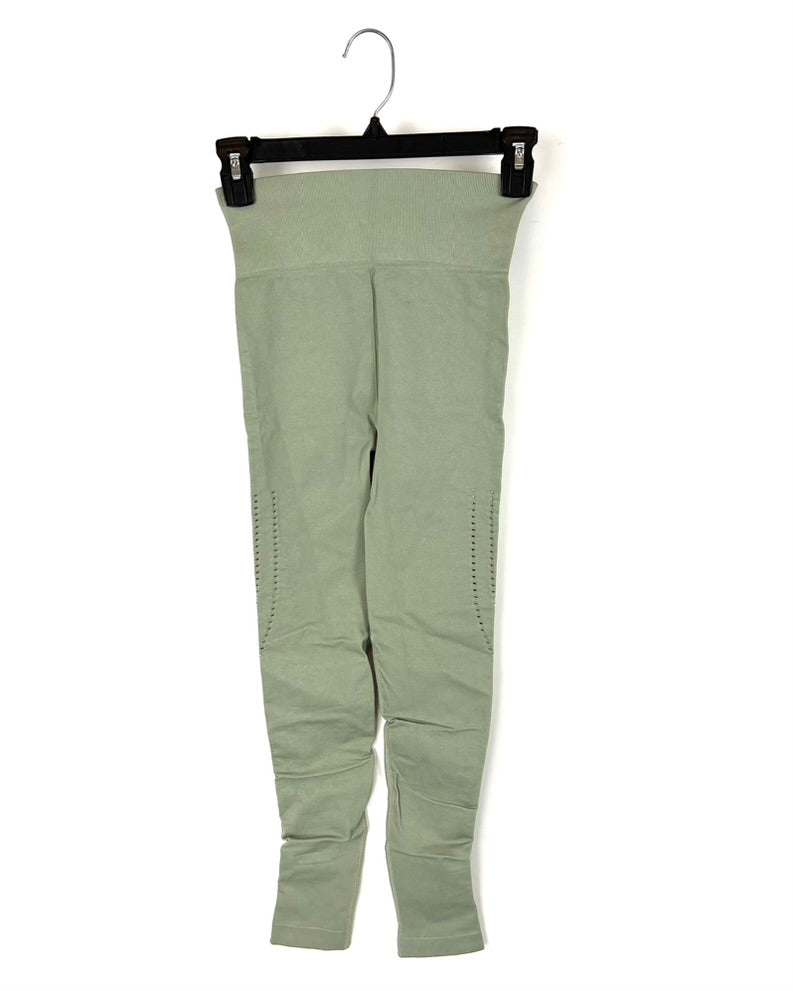 Olive Green Leggings - Size 2/4