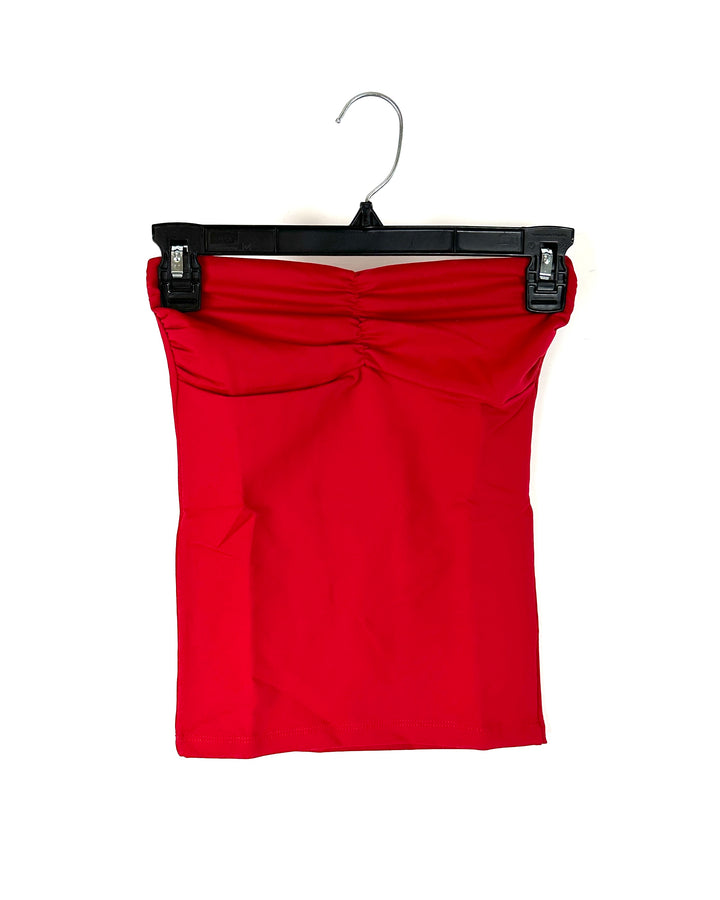 Red Tube Top - Extra Small, Small, Medium, Large