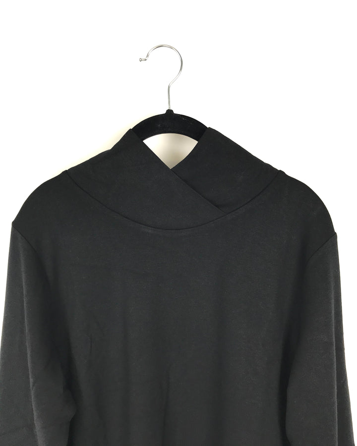 Black Long Sleeve Top - Extra Small and Small