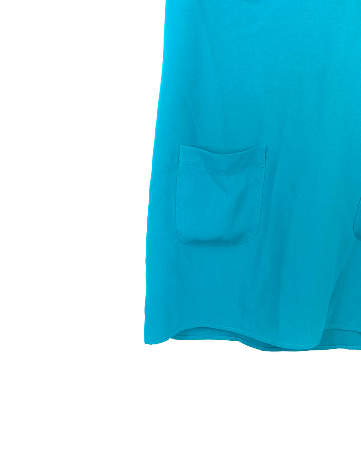 Teal Pocket Dress - Size 2-4W