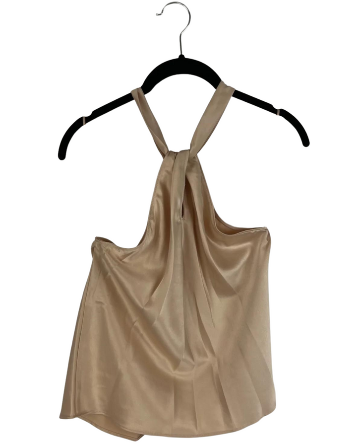Champagne Halter Top - Extra Small and Extra Large