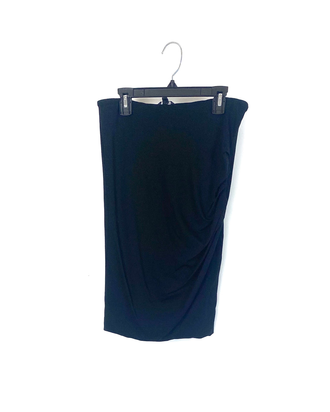 Black Midi Skirt - Small