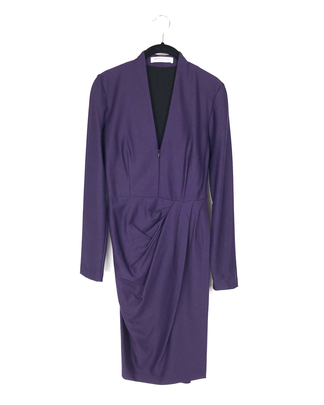 Purple Long Sleeve Dress - Small