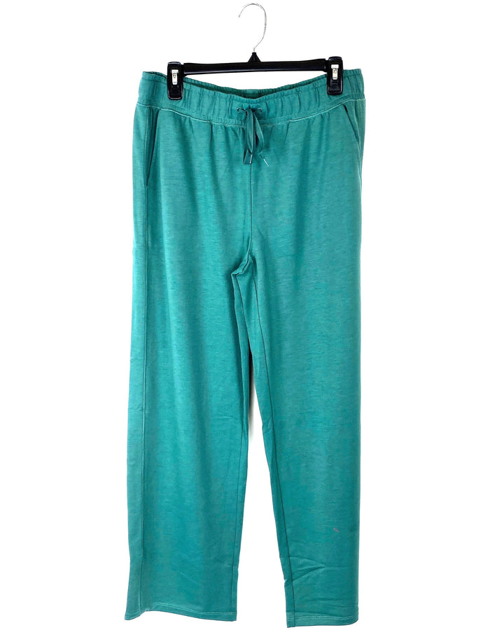 Dark Seafoam Green Lounge Pants - Size 2/4 and 10/12