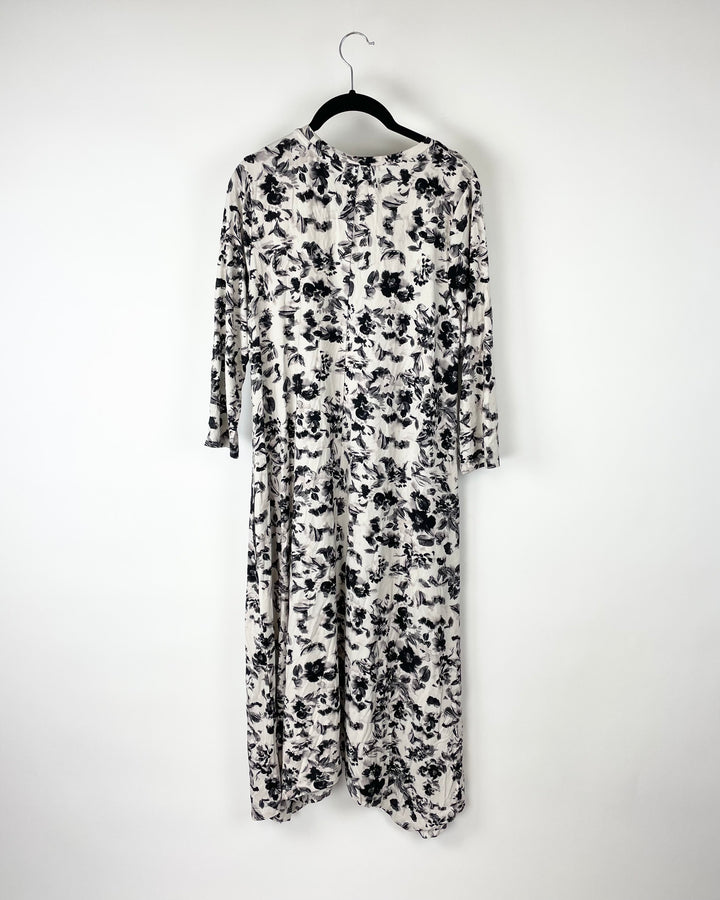 3/4 Sleeve Maxi Dress - Size 6-8