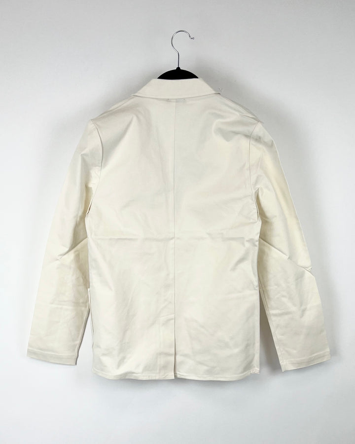 Unisex Cream Blazer - Mens Size 36/Women Size 4/6 and Mens Size 40 / Womens Size 8/10