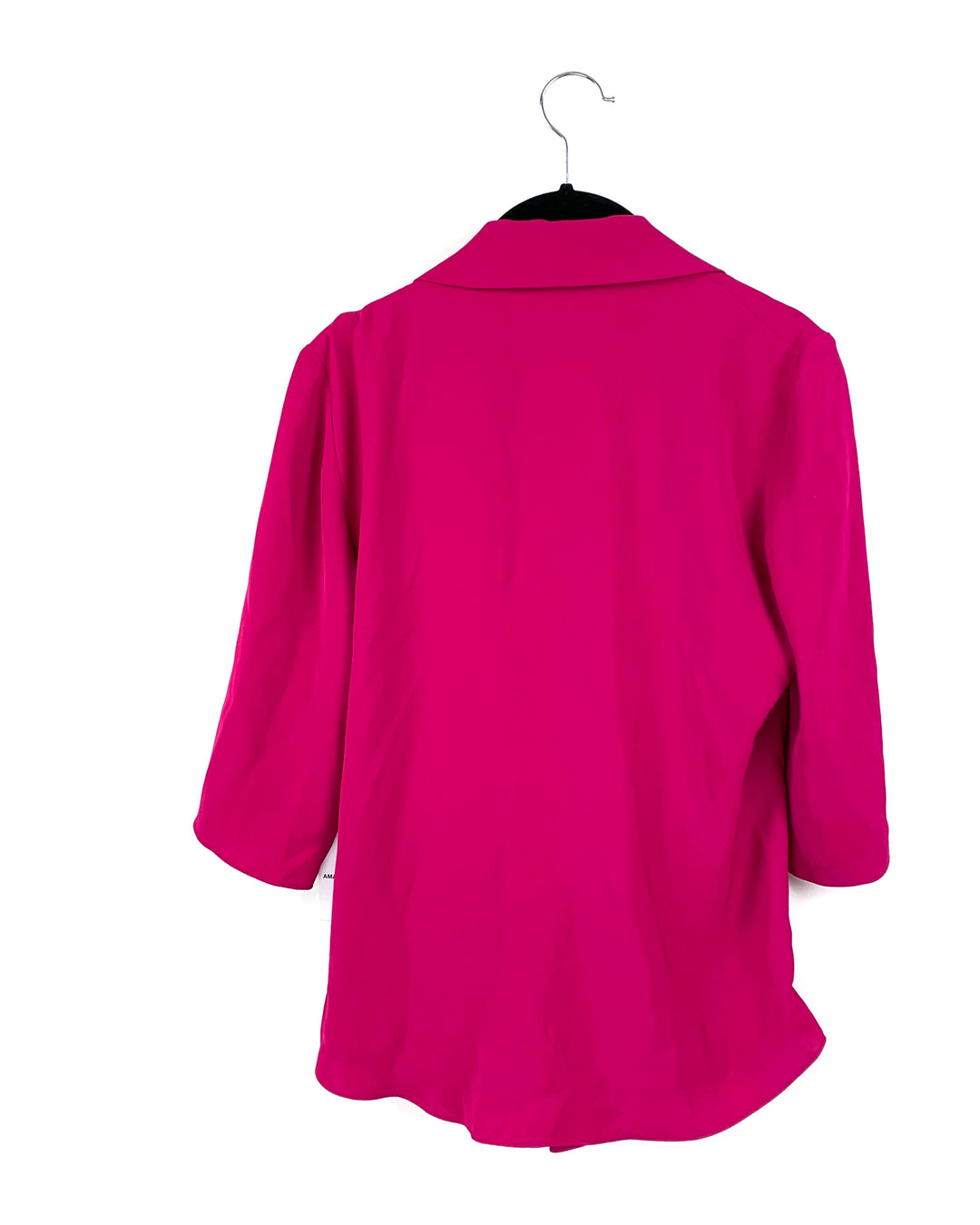 Magenta Collared Blouse - Small