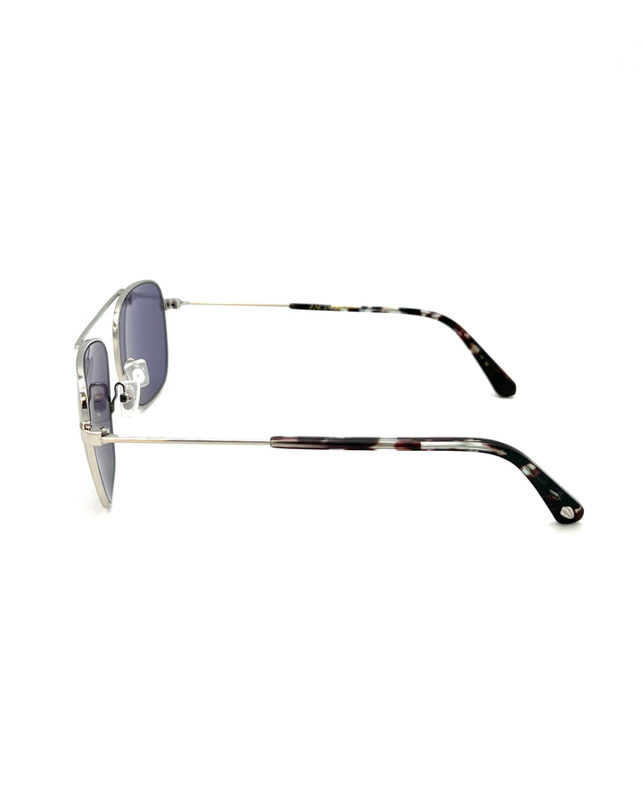 Silver Metal Frame Sunglasses