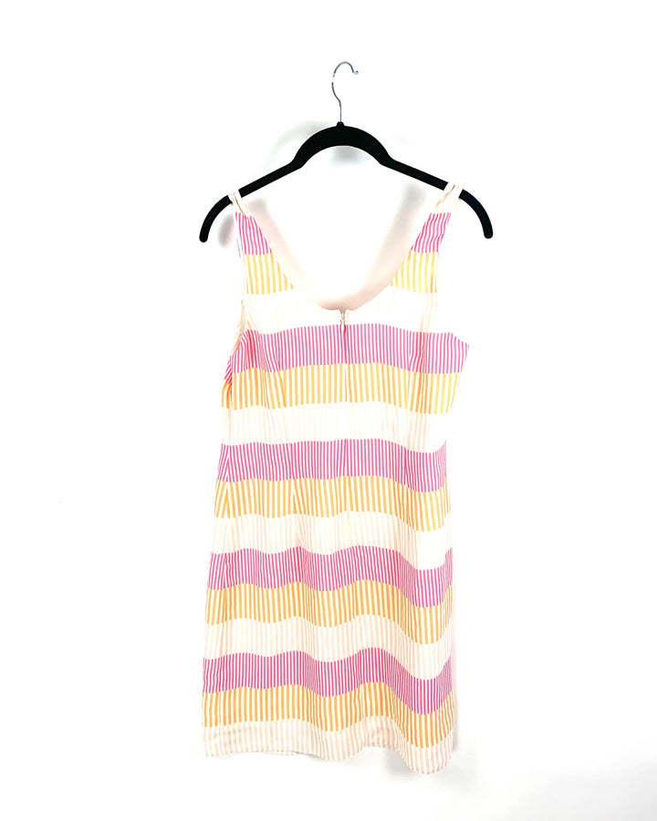 Neon Striped Dress- Small