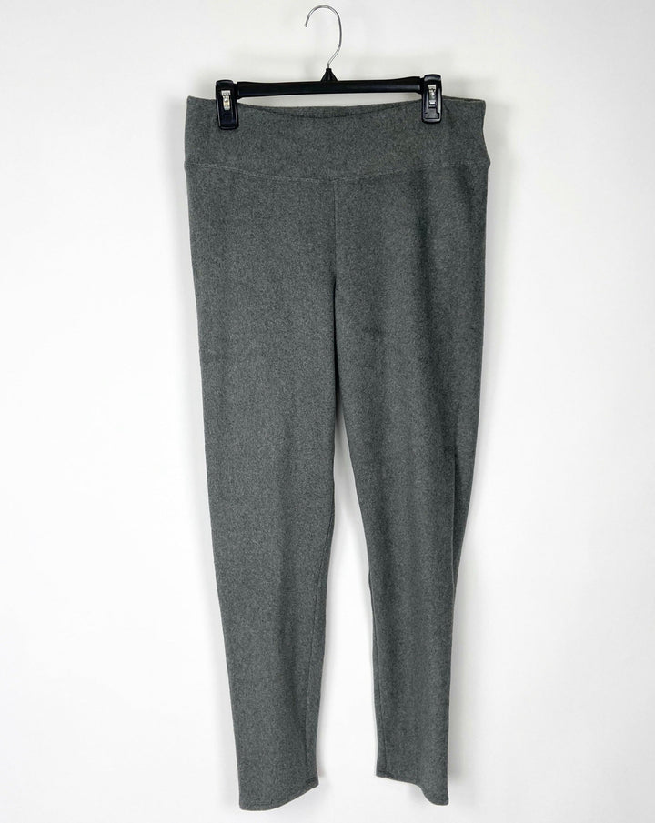 Grey Fleece Leggings - Size 14-16