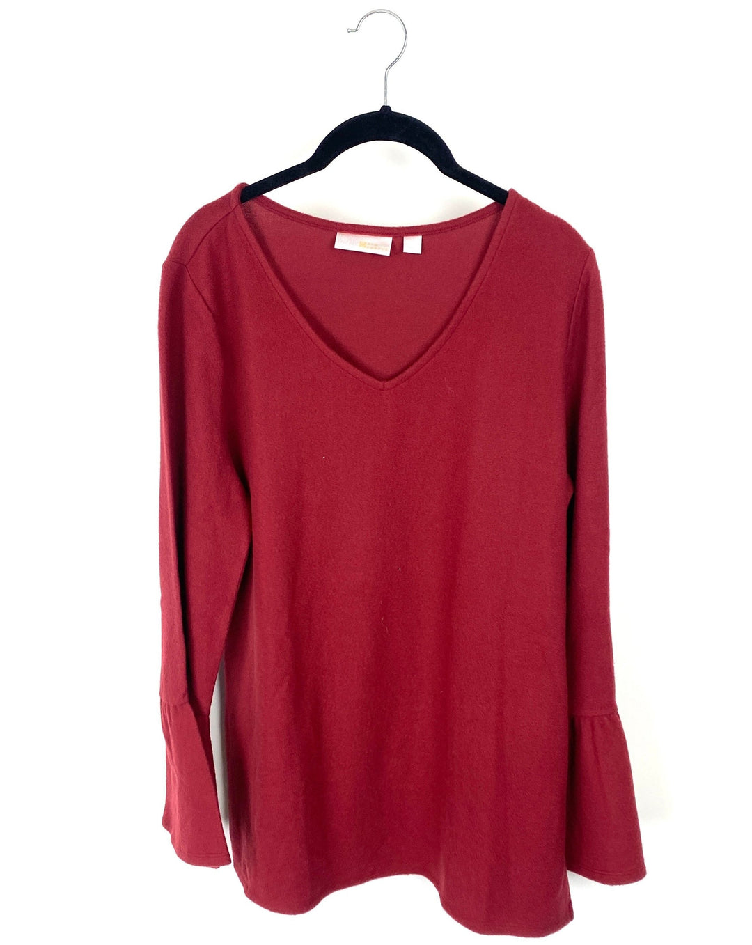 Red Bell Long Sleeve Top - Small/Medium