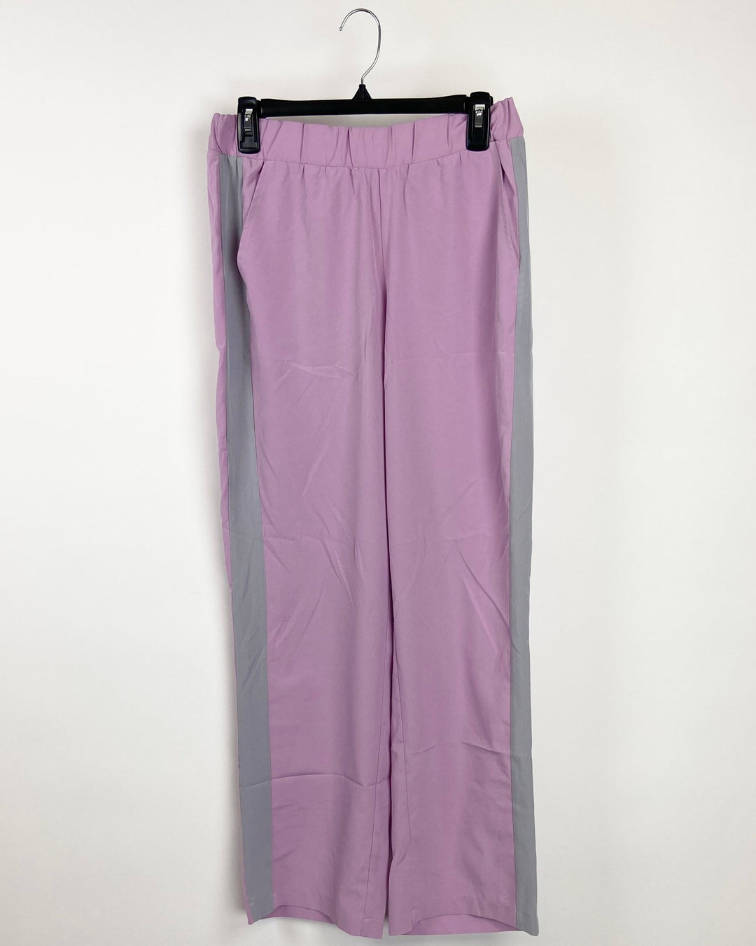 Purple Straight Leg Pants - Small