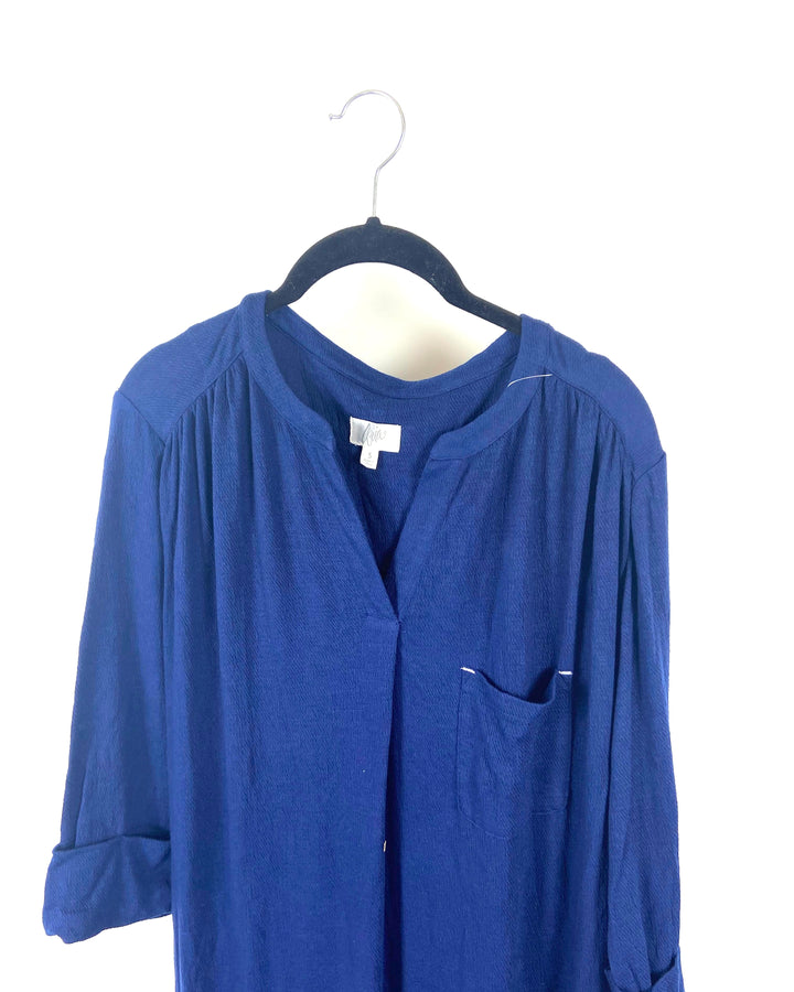 Collection Long Sleeve Lounge Dress - Small