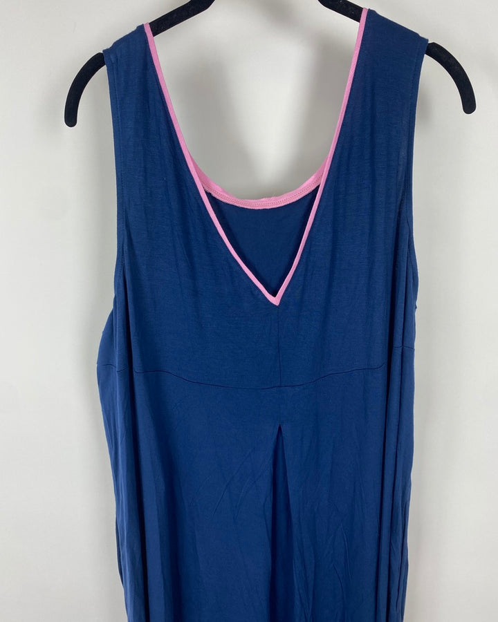 Blue Nightgown - 1X