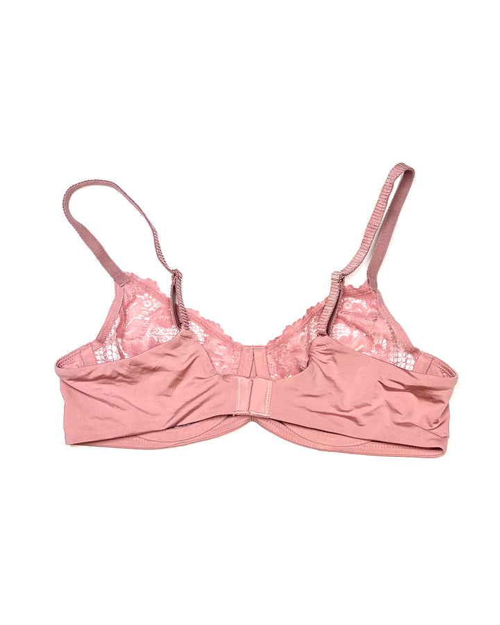 Pink Lace Bra - 34D