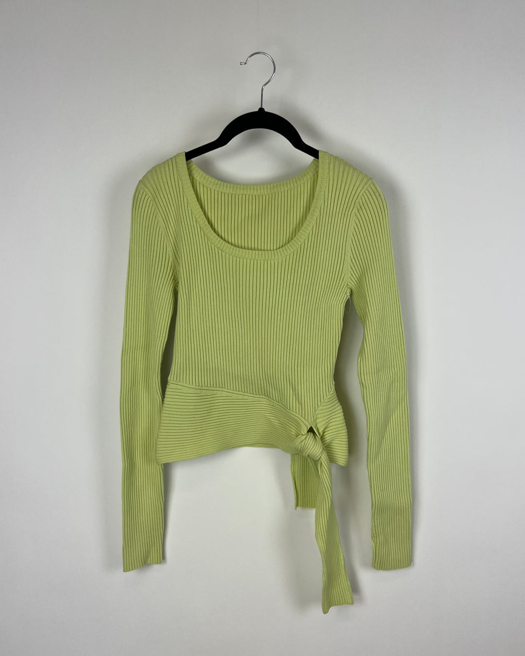 Lime Green Fitted Sweater - Extra Small
