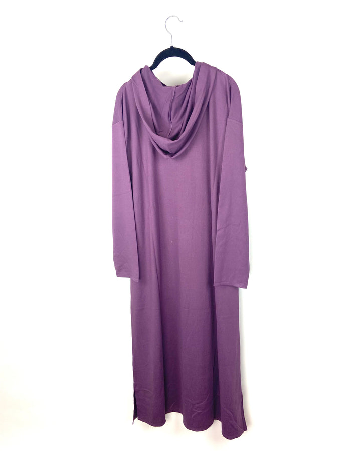 Purple Long Sleeve Lounge Dress - Size 6/8